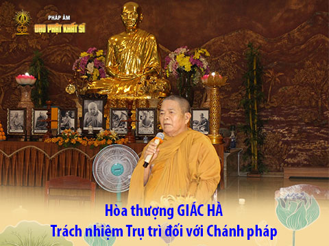 Trách nhiệm của Trụ trì đối với chánh pháp