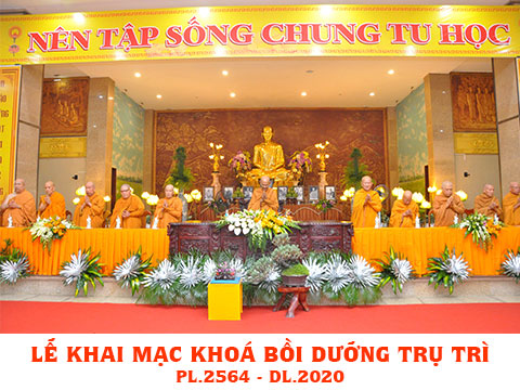 ﻿
Khai mạc khóa Bồi dưỡng Trụ trì Hệ phái Khất sĩ PL. 2564 – DL. 2020