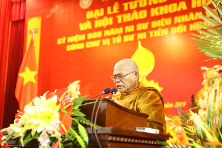 HT.Giác Toàn: Phát biểu tham luận tại hội thảo 