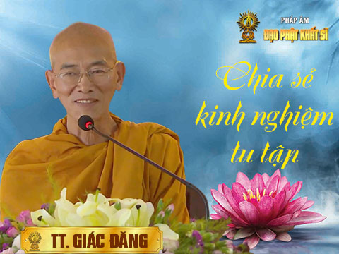 Chia sẻ kinh nghiệm tu tập