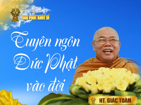 Tuyên ngôn Đức Phật vào đời