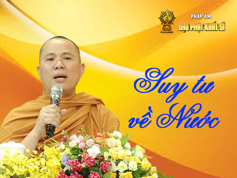 Suy tư về nước