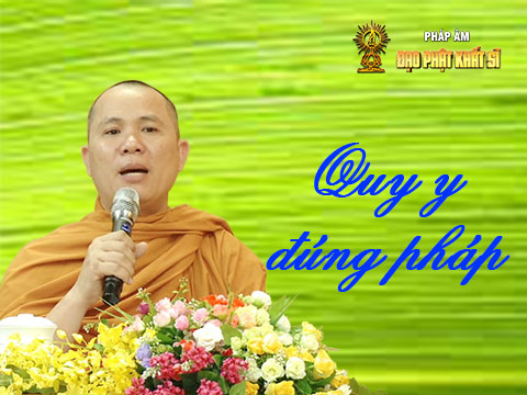 Quy y đúng pháp