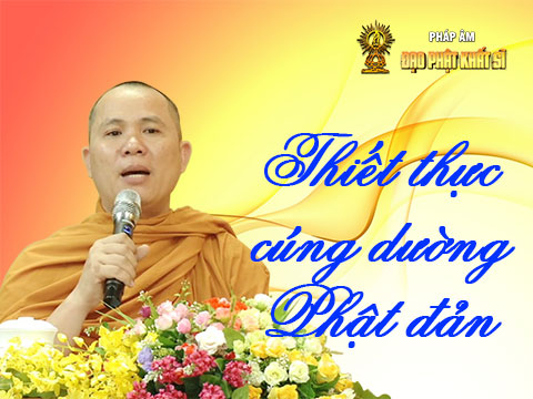 Thiết thực cúng dường Phật đản
