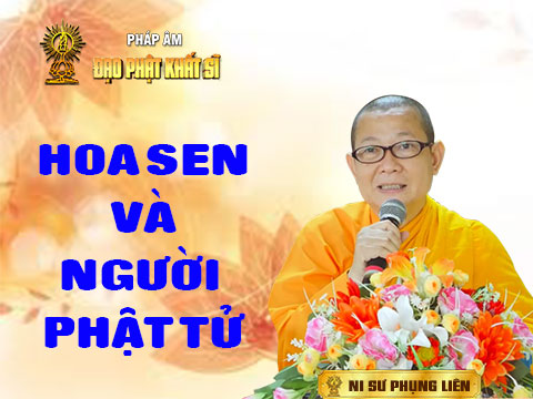 Hoa sen và người Phật tử