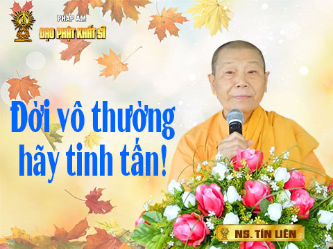 Đời vô thường, hãy tinh tấn!