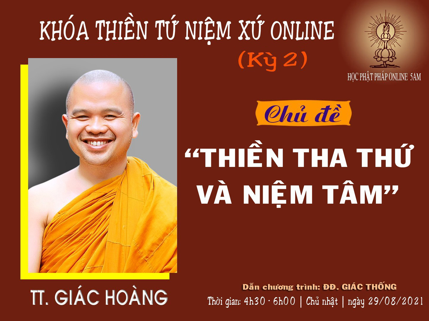 KHÓA THIỀN TỨ NIỆM XỨ - KỲ 2 - NGÀY 03