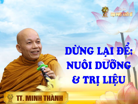 Dừng lại để: Nuôi dưỡng và Trị liệu