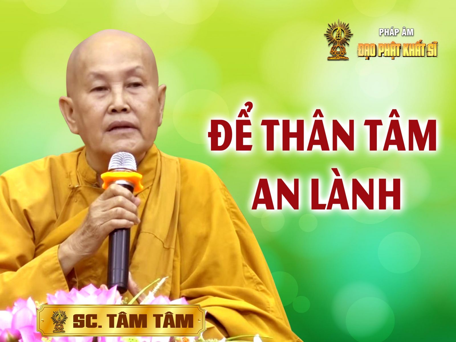 Để thân tâm an lành