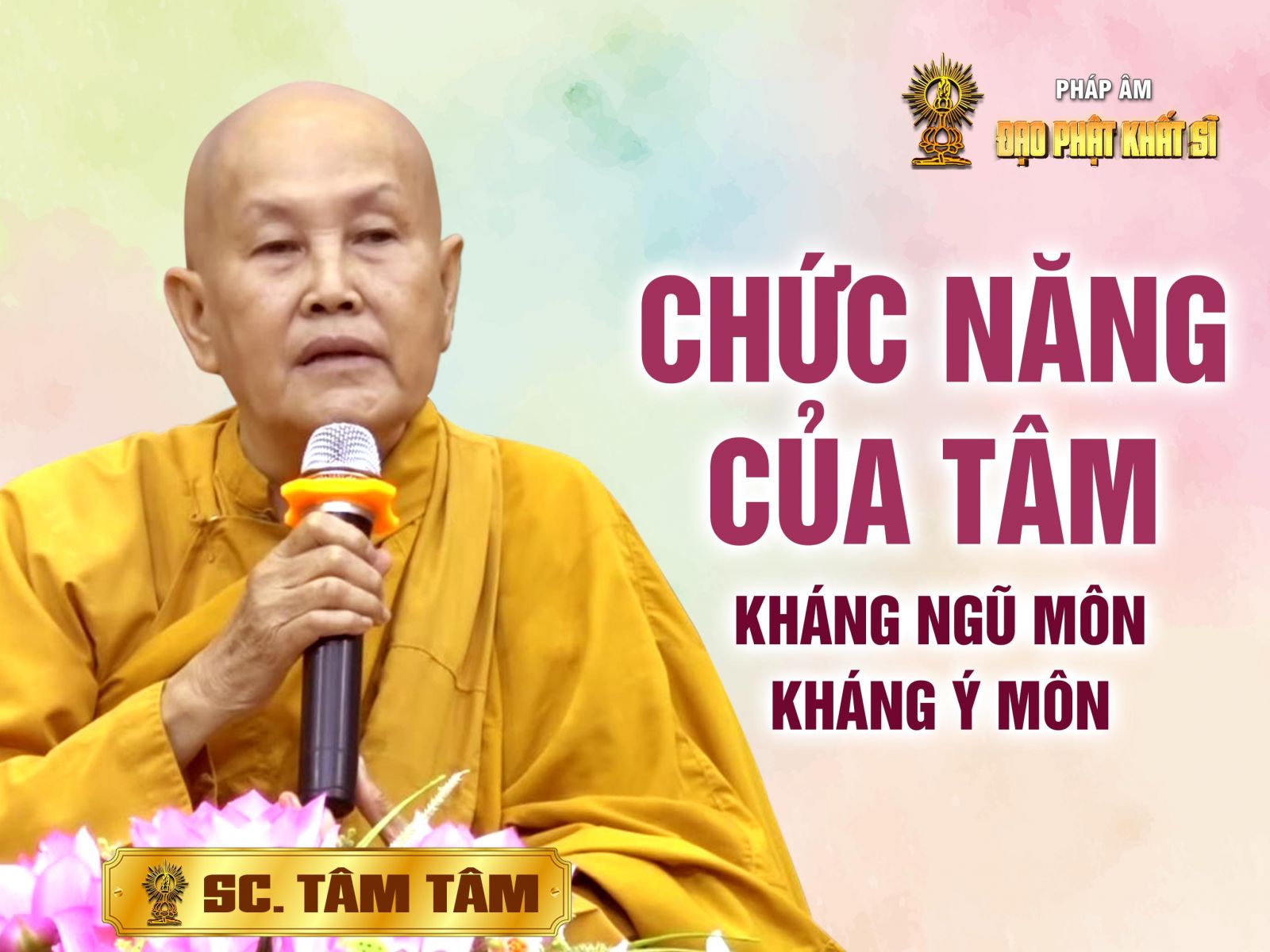 Vi Diệu Pháp - Chức năng của Tâm: Kháng ngũ môn & Kháng ý môn