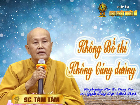 Không bố thí - không cúng dường