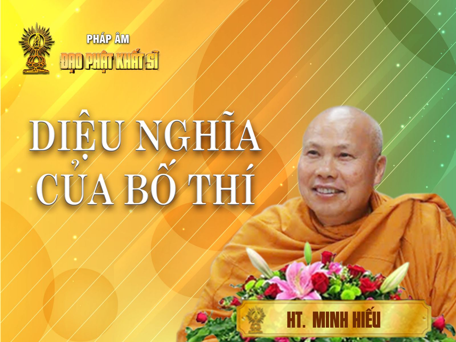 Diệu nghĩa của bố thí